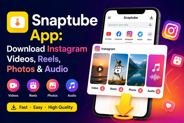 Snaptube App: Download Instagram Videos, Reels, Photos & Audio