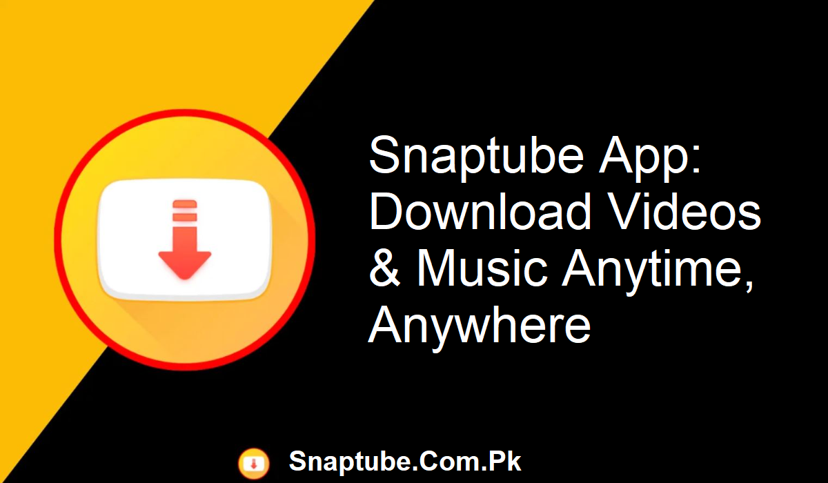 Snaptube App Music Downloader